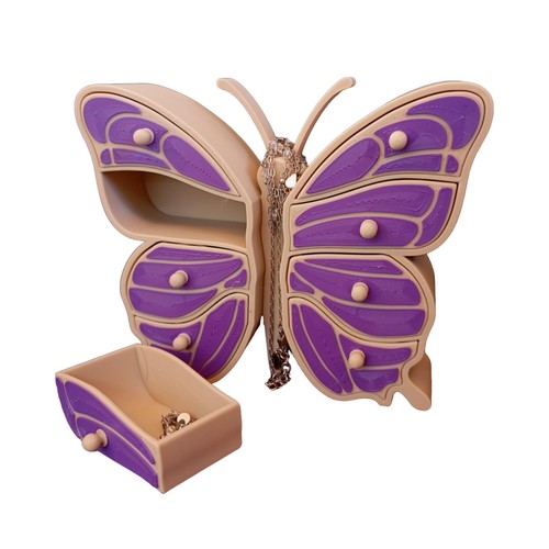 Butterfly jewelry stand holder - butterfly,