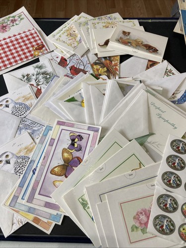 Vintage stationary greeting - vintage,