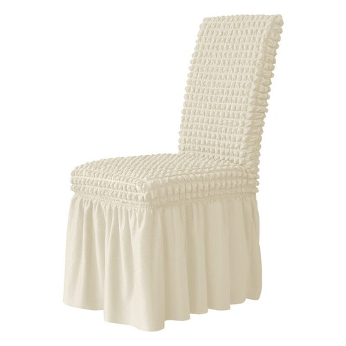 Seersucker chair cover long - cover,