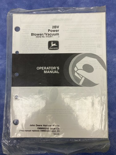 John deere operator manual - john,
