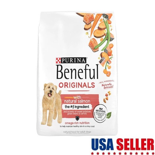 Natural salmon dry dog food - dog,