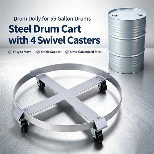 Drum dolly 1000lb - drum, wheel