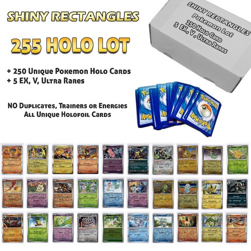 250 pokemon card lot - 250, holo