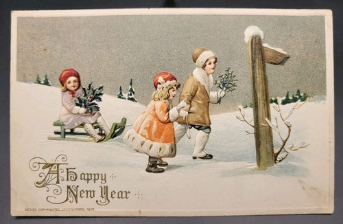 Antique winsch new year - antique,