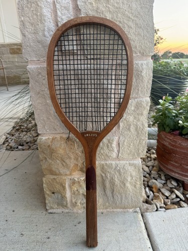 Antique brazos wood tennis - antique,