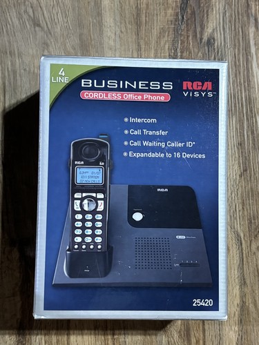 Rca visys 25420 line dect - 4-line,