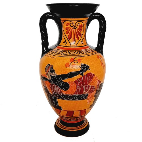 Greek pottery vase - greek,