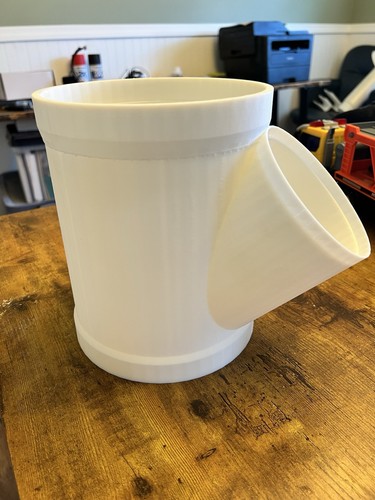 Dust collector fitting for - collector,