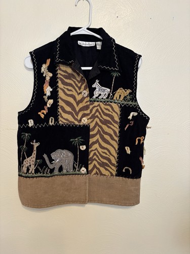 Vintage safari animal - vintage, vest