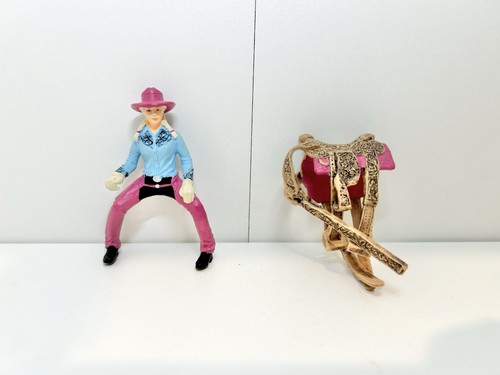 Schleich barrel racong - schleich, cowgirl