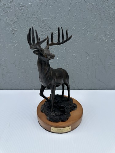Bronze tone buck deer - bronze,