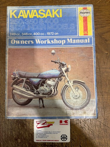 Kawasaki haynes manual - kawasaki,