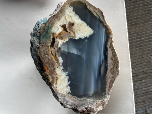 Oregon thunder egg - egg, blue