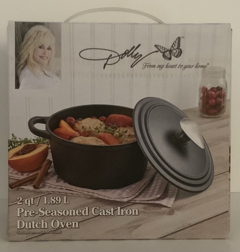Dolly 2qt pre seasoned - pre-seasoned, cast