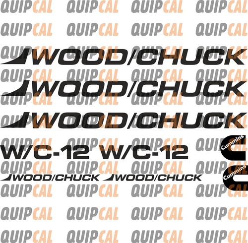 Woodchuck wood chipper - wood,