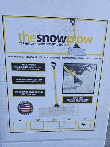 The snowplow inch snow - snowplow,