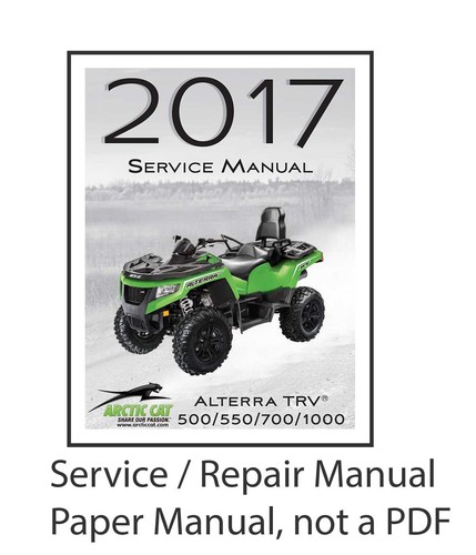 Arctic cat 2017 - 2017, atv