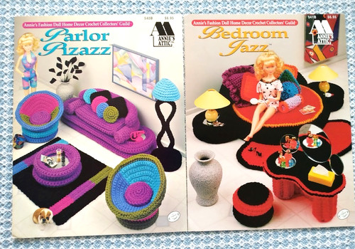 Lot crochet books barbie - lot,