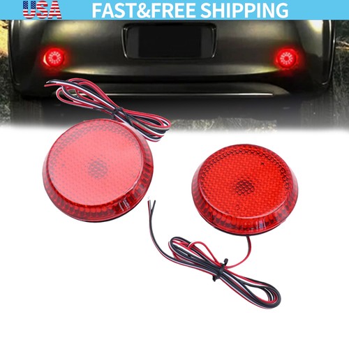 Pair led rear bumper reflector - pair,