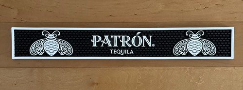 Patron tequila rubber rail - tequila,