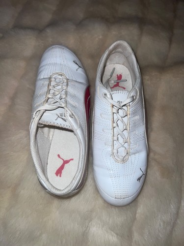 Puma soleil white - with, pink