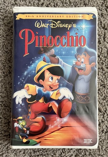 Pinocchio vhs 1999 - pinocchio, walt