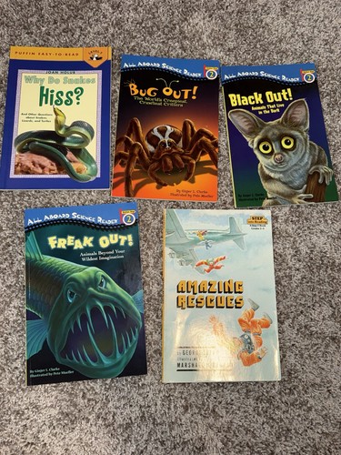 Science early reader book lot - reader,