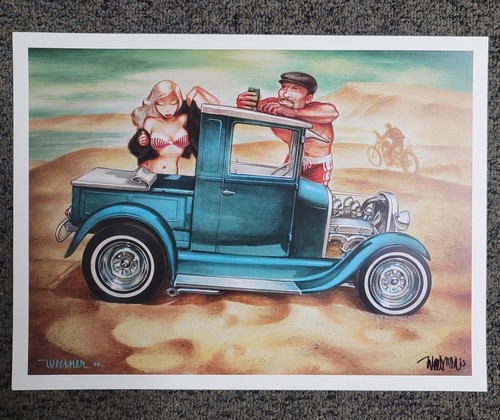 Signed keith weesner poster - keith,