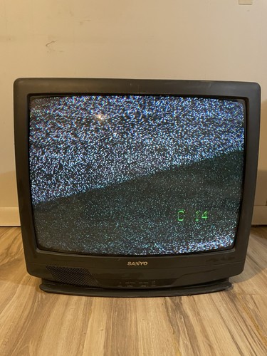 Vtg sanyo ds25380 crt tv - 26”,