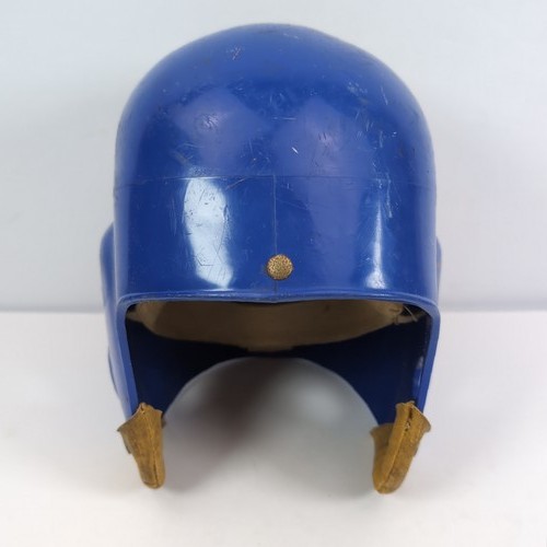 Vintage blue football - vintage, helmet