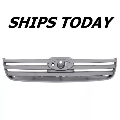 New silver front grille - front,
