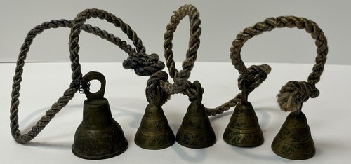 Vintage brass bells sarna - vintage,