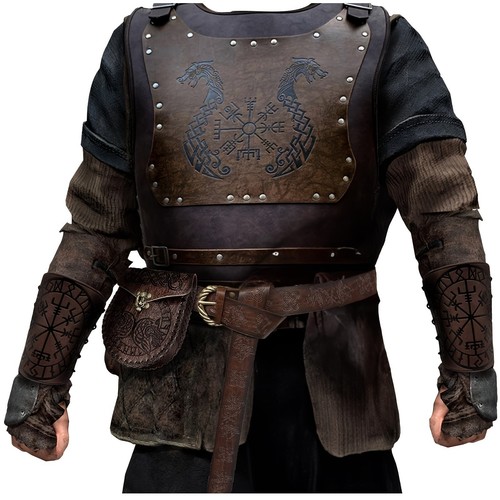 Viking warrior chest armor - chest,
