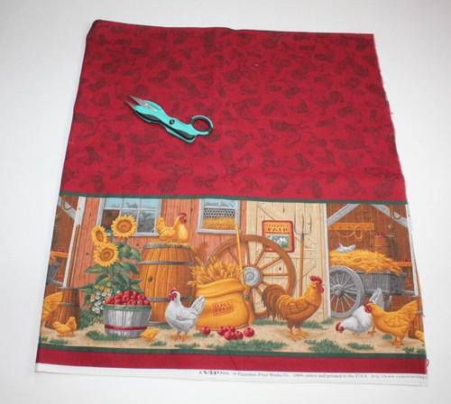 Yard vintage red rooster - 1,