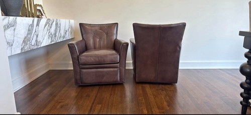 Hooker furniture brown leather - brown,