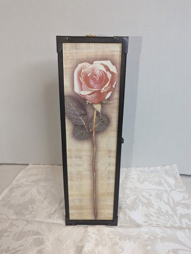 Decorative wooden wine bottle - wooden,
