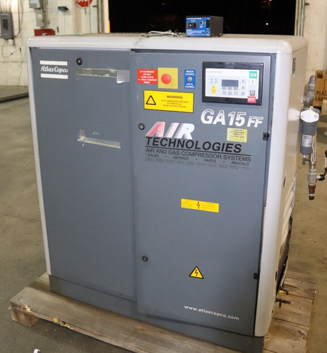 Ga15ff atlas copco - copco, hp