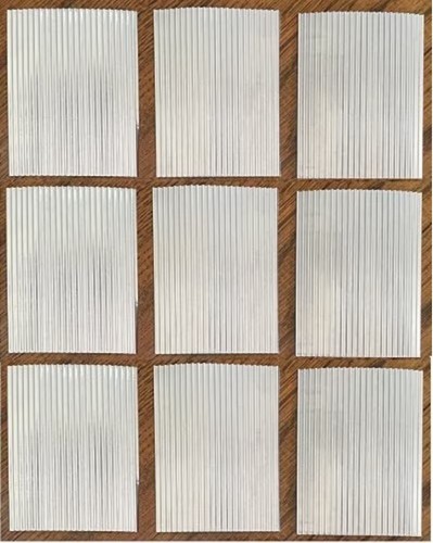 Miniature corrugated aluminum - miniature,