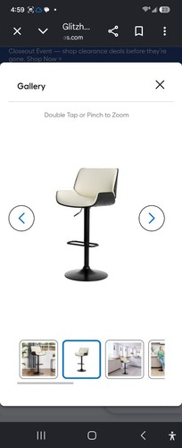 Glitzhome adjustable swivel - adjustable,