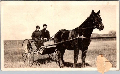 Real photo postcard - real, &