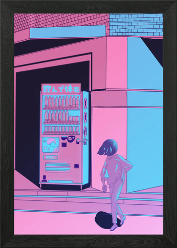 Dream night framed wall - framed, art