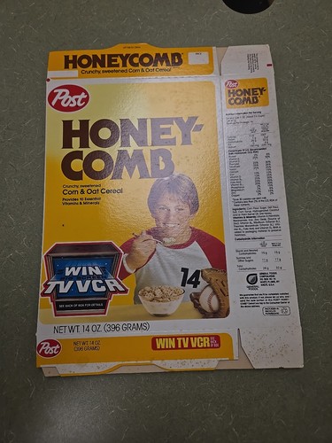 1980 post honey comb - 1980's, cereal