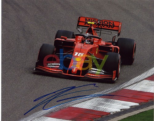 Charles leclerc signed - charles,