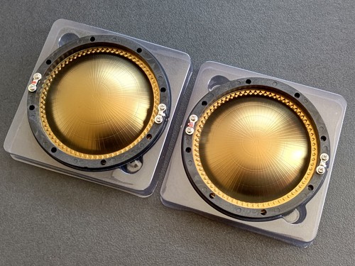 Pair gold diaphragm for - diaphragm,