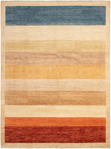 Hand knotted area rug x - area,