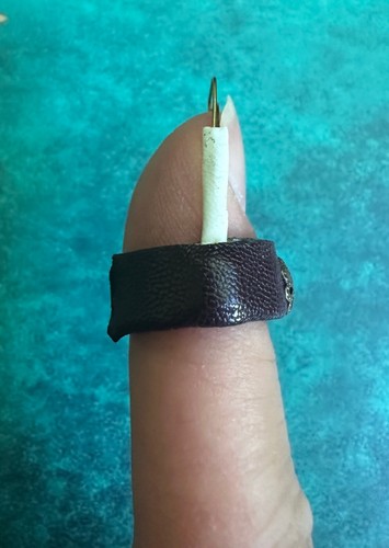 Metal pick for - pick, (mezrab)