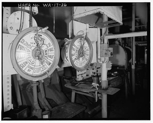 Photo engine room telegraph - room,