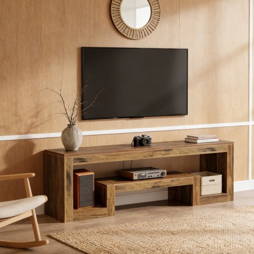 Vintage woodgrain tv - 63",