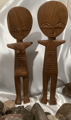 Vintage carved wood - carved, african