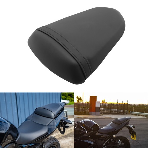 Black rear passenger pillion - black,